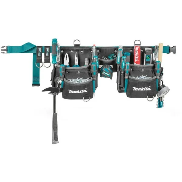 Makita Werkzeug-Gürteltasche E-15229, 3-Taschen Hüftgurt-Set 3