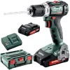 Metabo Akku-Bohrschrauber BS 18 L BL, 18V / 2,0Ah, Mit 2 Akkus Und Koffer 22