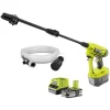 Ryobi Akku-Druckreiniger Mitteldruckreiniger ONE+, Schlauchanschluss, Mit Akku 4,0 Ah, 18 V 19