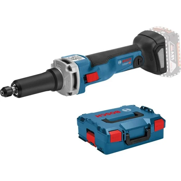 Bosch Geradschleifer GGS 18V-23 LC, Akku, 18V, Mit Spannzange Und Koffer + GRATIS Prämie 1