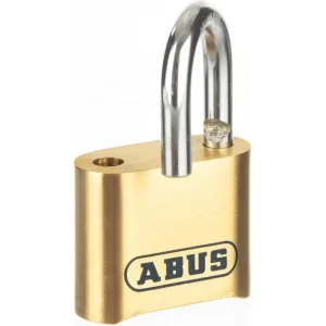 Abus Vorhängeschloss Marine 180IB/50, 52mm, 4-fach Zahlenschloss, Seetauglich, Level 5 Messing 18