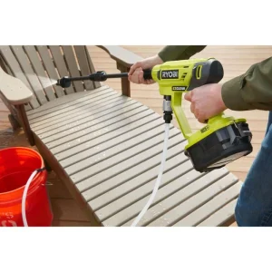 Ryobi Akku-Druckreiniger Mitteldruckreiniger ONE+, Schlauchanschluss, Mit Akku 4,0 Ah, 18 V 13