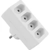 Böttcher-AG Steckdosenadapter, 4-fach EURO 10