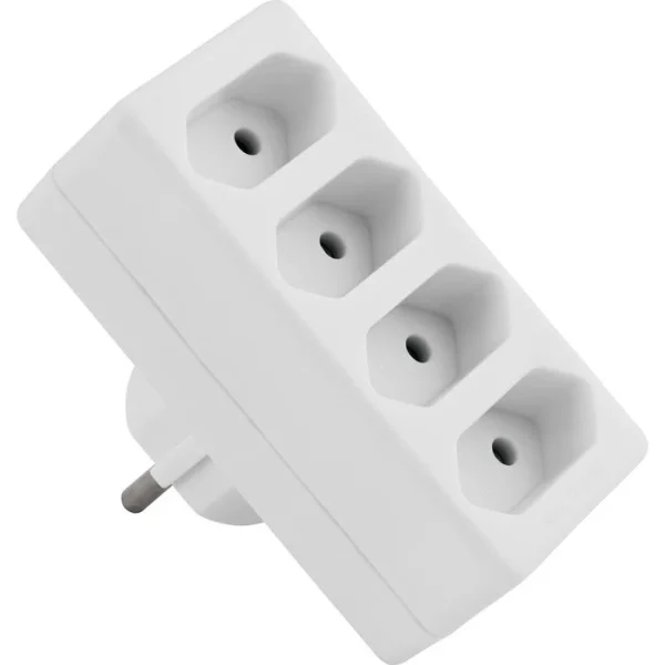 Böttcher-AG Steckdosenadapter, 4-fach EURO 1